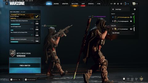 My K/D Called In Sick Today - Warzone - Let's gooo!!!