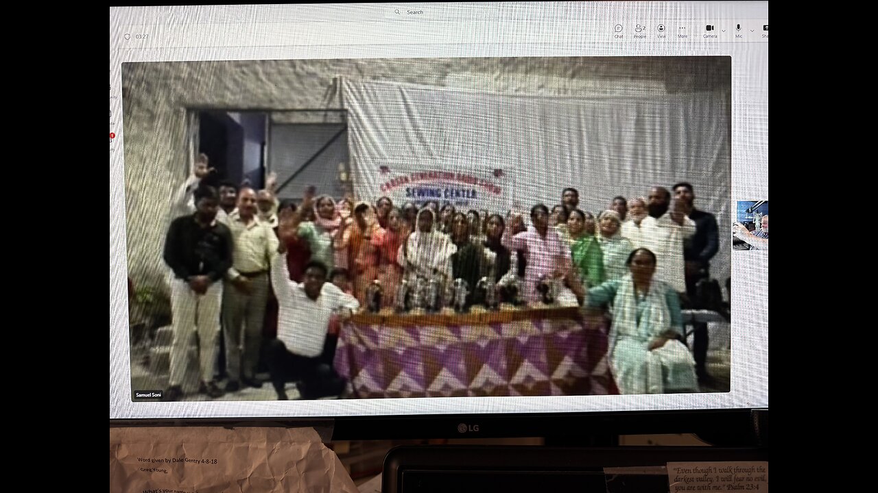 India Widows Sewing Schools Begin