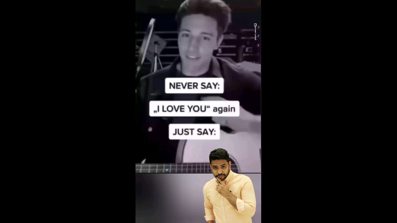 Naver say i Love you say ....