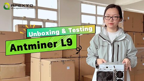 Antminer L9 Unboxing & Review - Bitmain's 16Gh/s Scrypt Mining Beast!