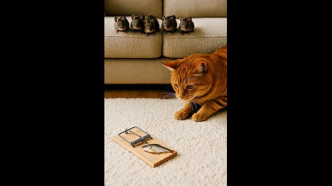 When Mice Outsmart a Cat…
