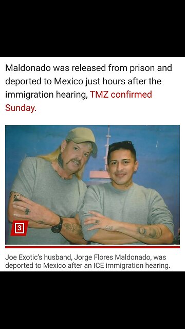 TIGER KING'S HUSBAND DEPORTED