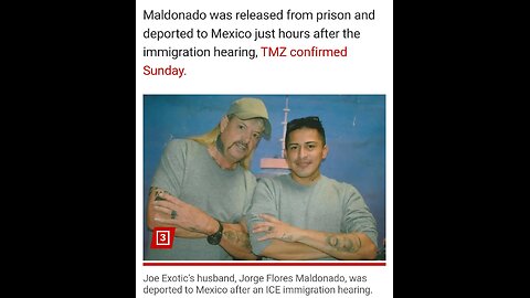 TIGER KING'S HUSBAND DEPORTED