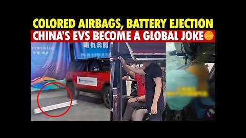 Ejectable Batteries, Color Airbags, Touchless Doors—China EVs’ Most Useless Features