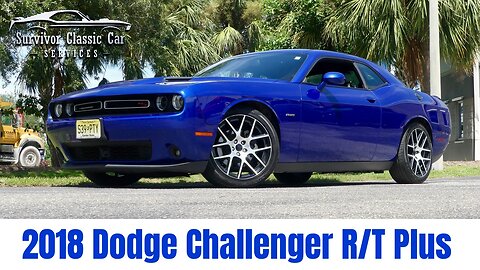 Clean Carfax 2018 Dodge Challenger R/T Plus, 5.7L HEMI V8 w/ 8 speed auto trans! For sale!