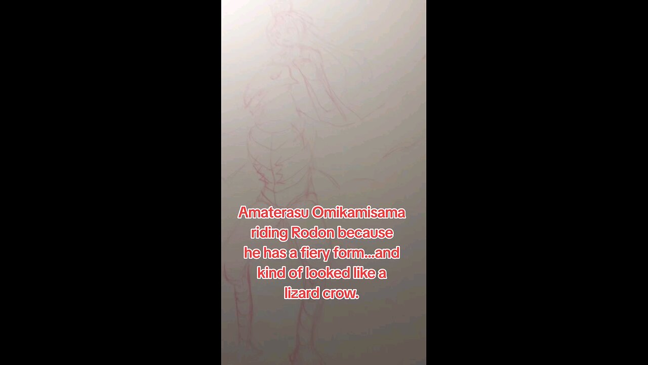 Amaterasu sama riding Rodan