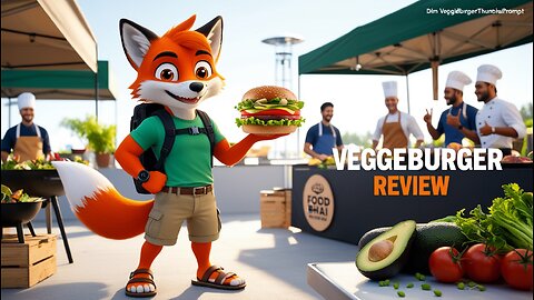 Ultimate Veggie Burger Review 🥑 | Organic Food Fair with Tiko Bhai | 4K Food VloG
