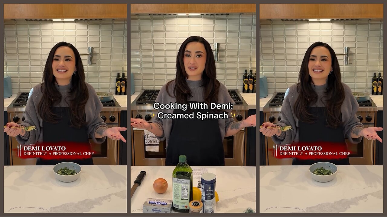 Creamed Spinach Recipe – Rich, Creamy & Easy! | Cooking With Demi