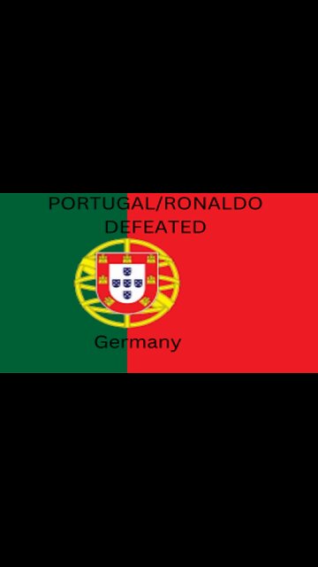 🔴Breaking News🔴 Ronaldo Finally Breaks the German Curse! 🇵🇹⚽️