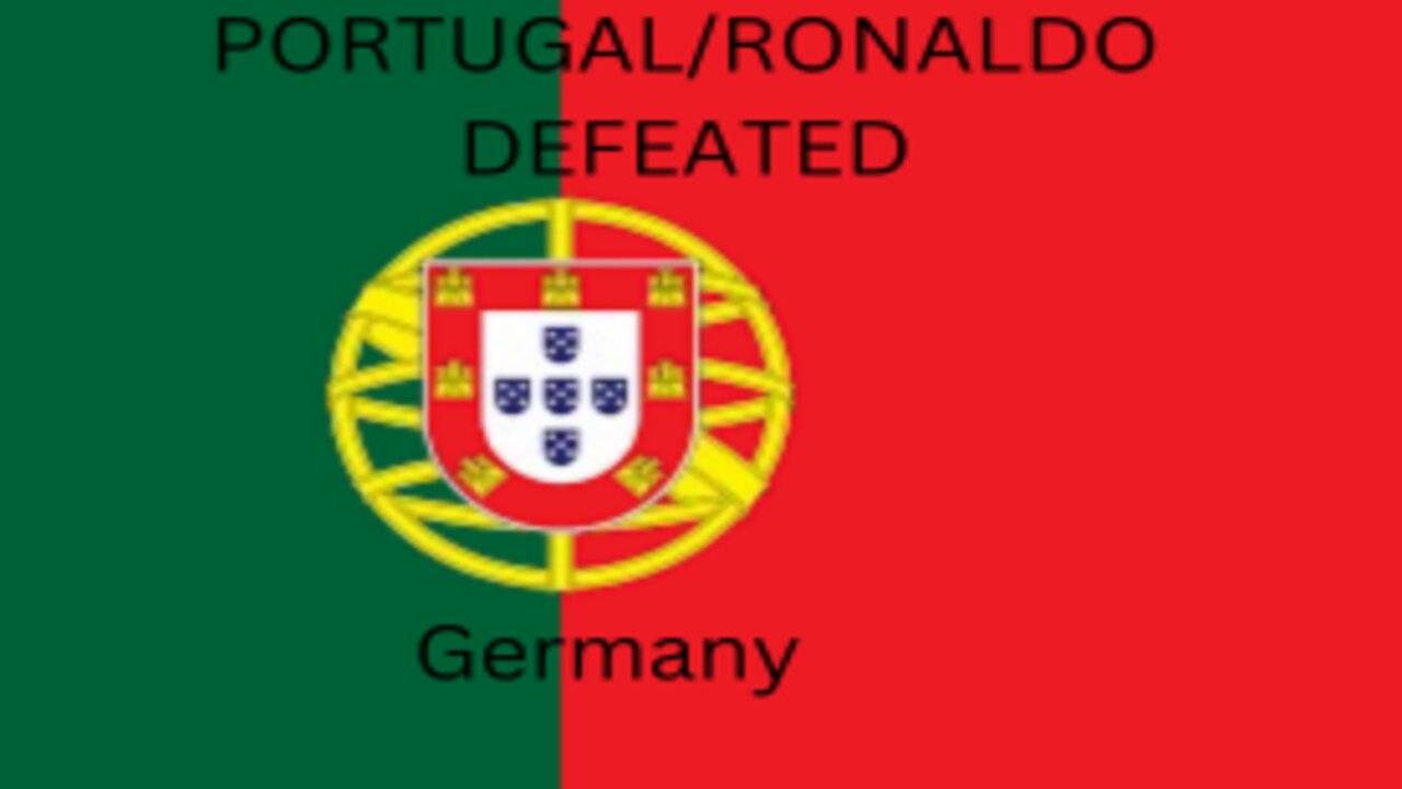 🔴Breaking News🔴 Ronaldo Finally Breaks the German Curse! 🇵🇹⚽️