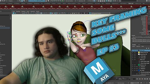 Chill Stream || Key Framing Assignment For Skool || Maya