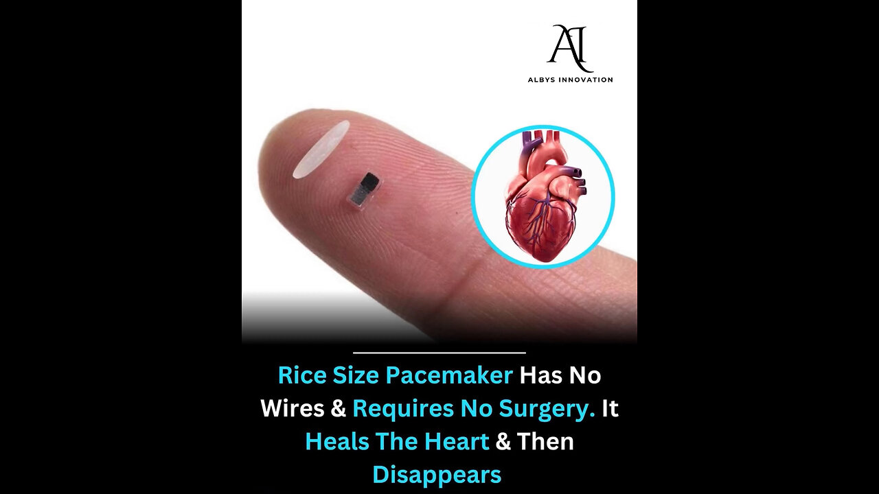 Revolutionary Rice-Sized Pacemaker: No Surgery, No Wires, Just Healing #health #heart #innovation