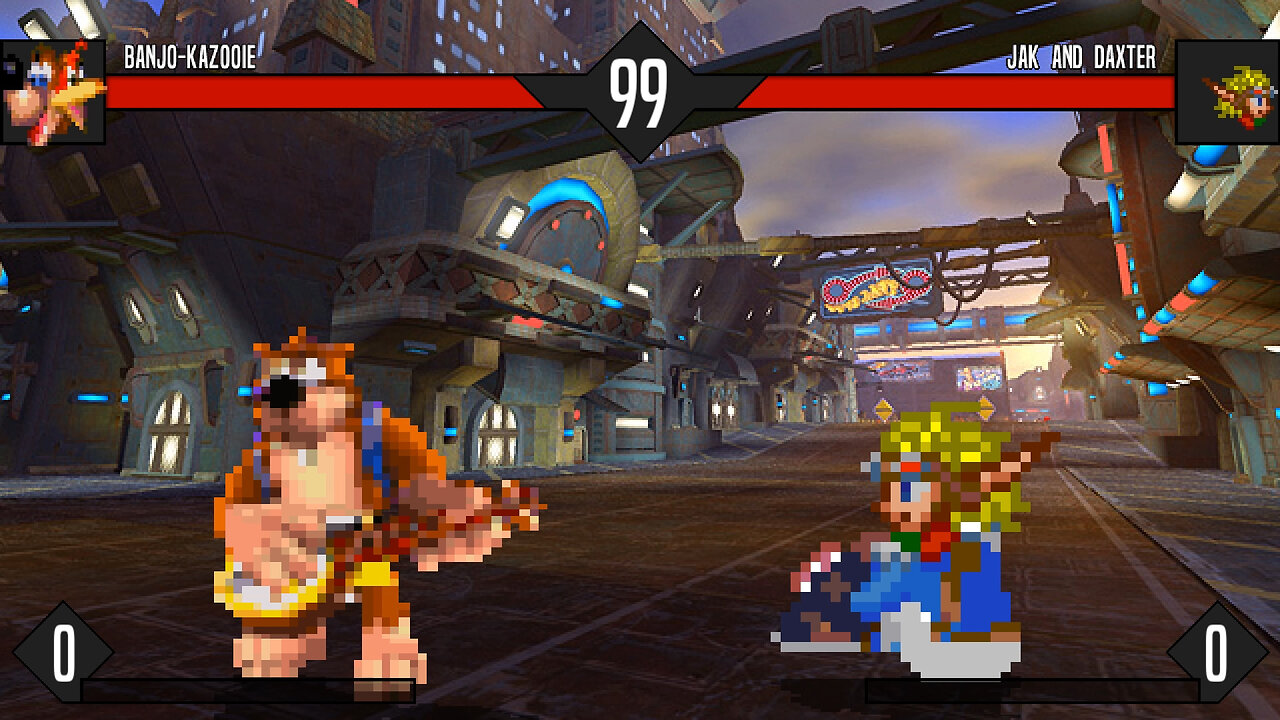 MUGEN - Banjo-Kazooie vs. Jak and Daxter - Download