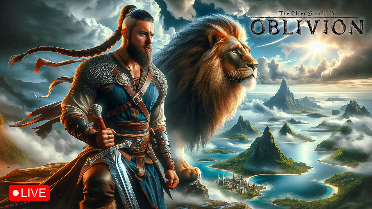 🔴LIVE - VIKINGNILSEN - OBLIVION REMASTERED - PART 1