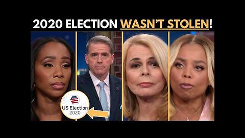 CNN Panel Take Turns FACT CHECKING Maga Conspiracists On 2020 Election