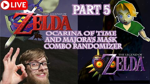 🔴 PART5! Zelda Ocarina of Time/Majora's Mask Combo Randomizer! Actual N64 Hardware!! 1440p!