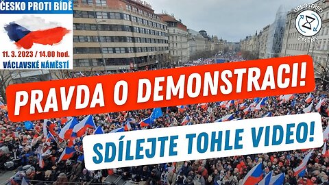 PRAVDA o demonstraci 11.3. Česko proti bídě! TOHLE MUSÍ VĚDĚT KAŽDÝ!