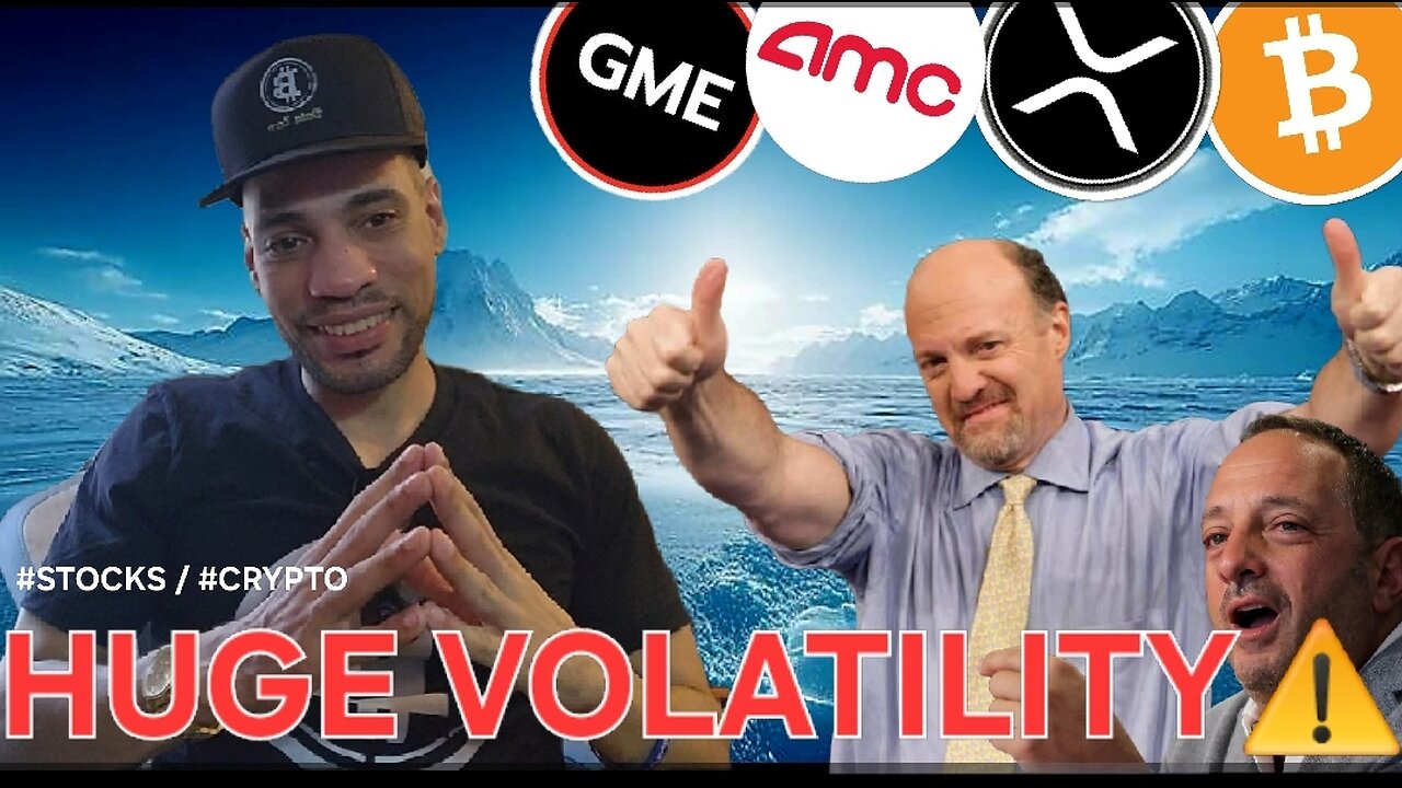 INVERSE Jim Cramer Effect IM PLAY For GME & AMC Stock MASSIVE VOLATILITY Coming For Stocks & Crypto!