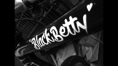 Black Betty Bike and Bloody Betty Meat Cleaver.