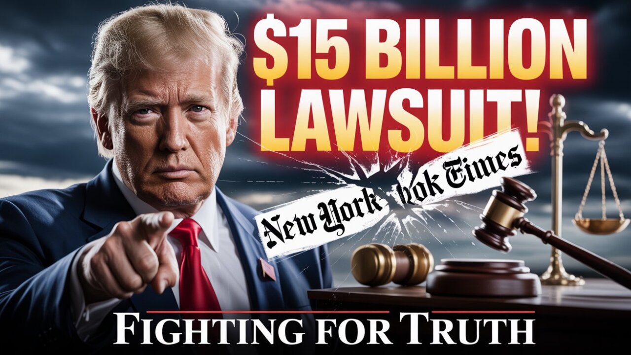 Trump Sues New York Times for $15 Billion!