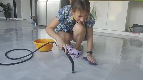 Lingerie Girls Katya ¦ ASMR Kitchen Cleaning Part #01 HD