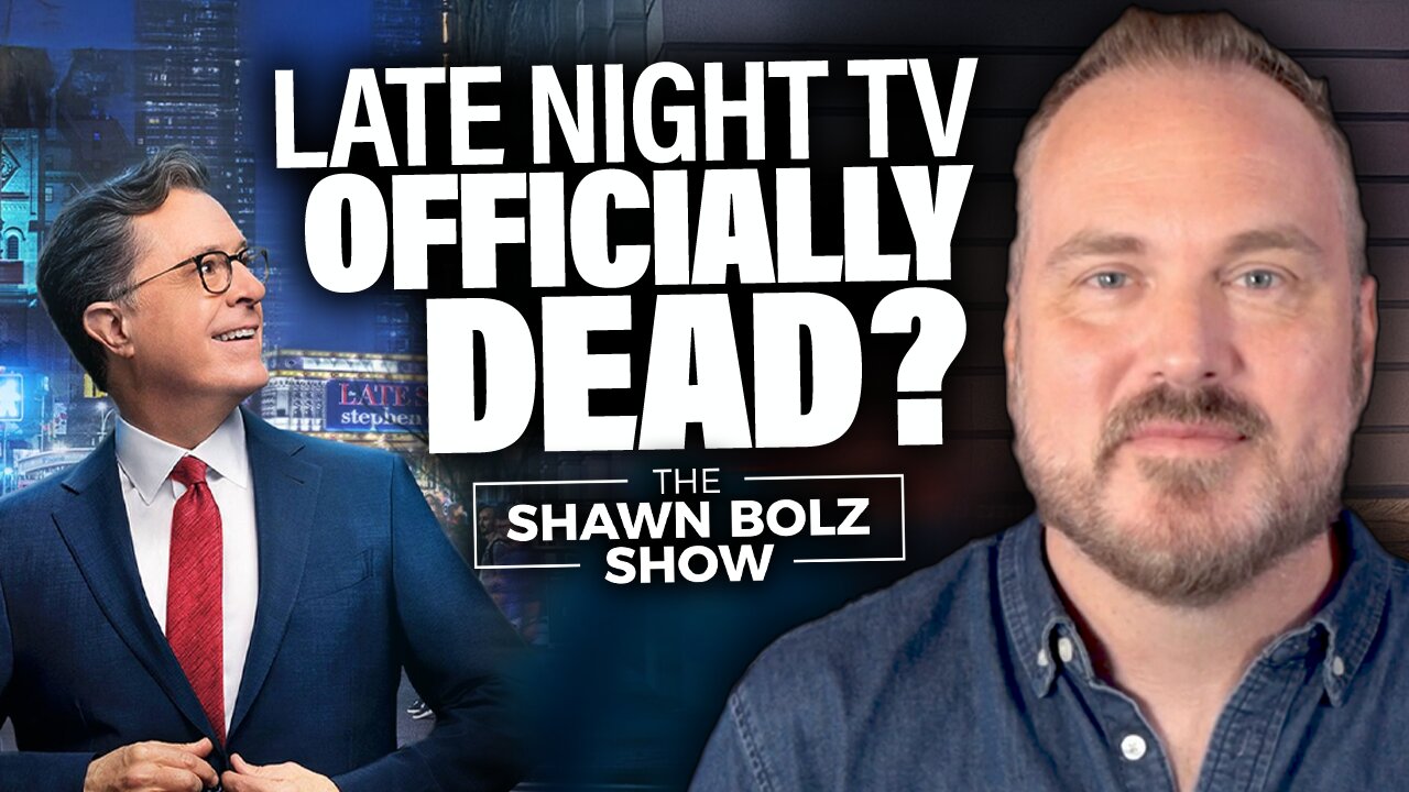 Is Late Night Dead? Stephen Colbert Canceled | The Shawn Bolz Show
