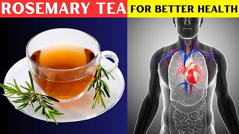 Sip Rosemary Tea to Unleash a Burst of Surprising Health Wonders! MD59