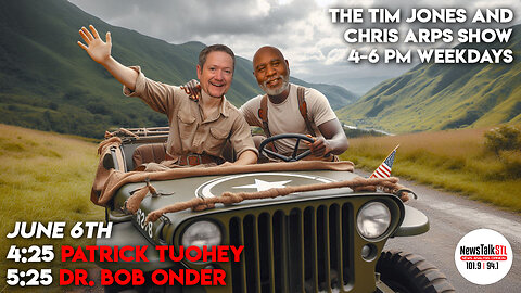 The Tim Jones and Chris Arps Show 06.06.2025 Patrick Tuohey | Dr. Bob Onder