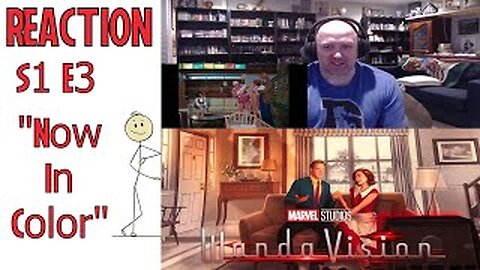 WandaVision S1 E3 Reaction "Now in Color"