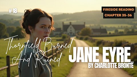 Jane Eyre – Chapters 35 & 36 |🔥 A Return to Thornfield | Fireside Pages Audiobook