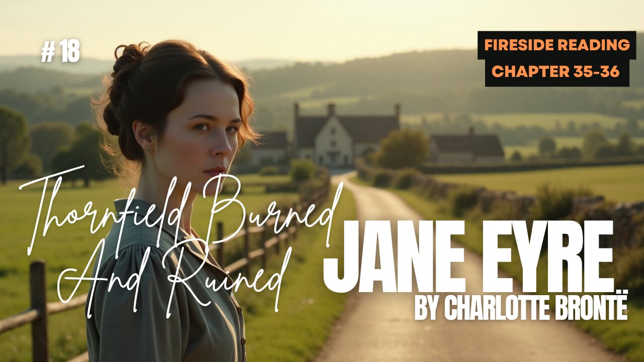 Jane Eyre – Chapters 35 & 36 |🔥 A Return to Thornfield | Fireside Pages Audiobook