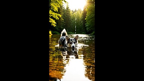 This Corgi is a better fisherman than you! 🤯