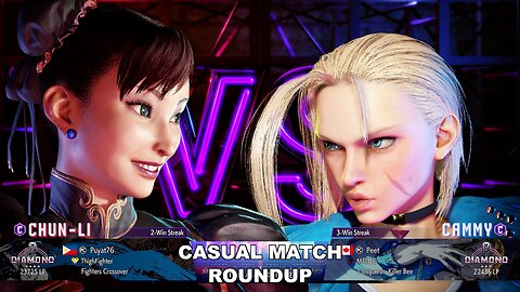 Kuya Kalbo SF6 Casual Match Roundup. Chun Li 4 star Diamond Rank [Hori Fight Stick]
