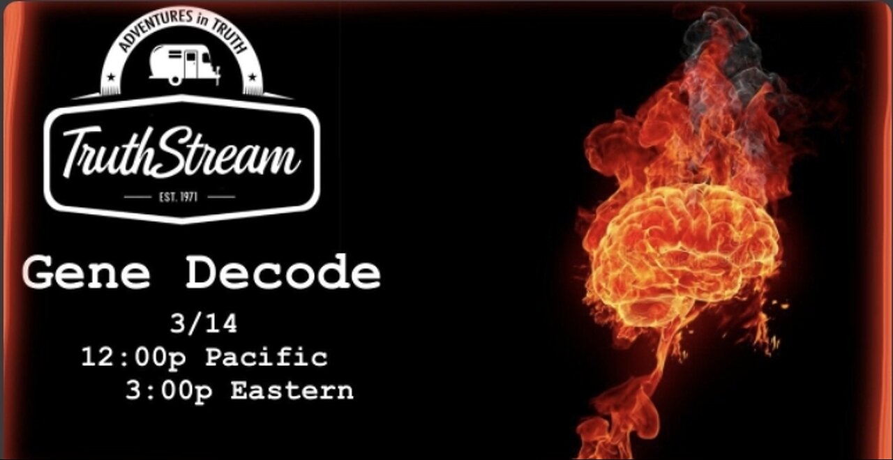 Gene Decode joins TRUTHSTREAM to discusss Deep Underground Military Bases and much more