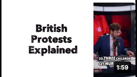 "An Explanation of British Protests"