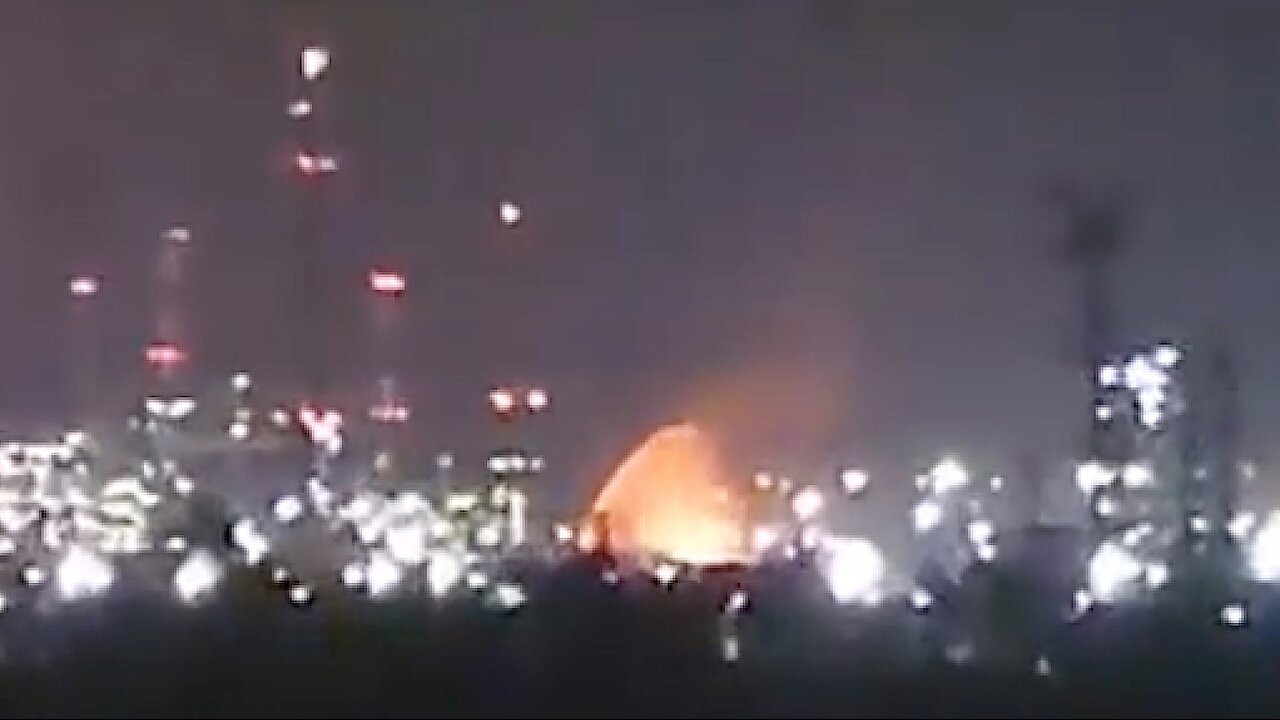 IRAN ATTACKED ISRAEL OIL REFINERIES IN HAIFA