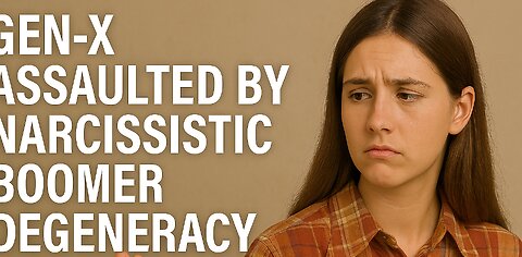 Gen-X Assaulted By Narcissistic Boomer Degeneracy