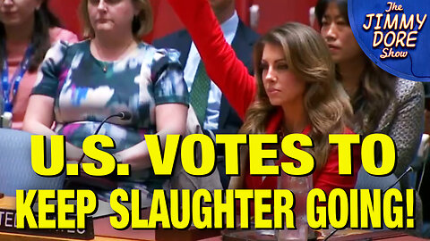 U.S. VETOES U.N. Resolution To Bring Hostages Home & Gaza Ceasefire!