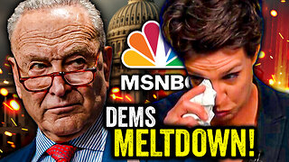 MSNBC LOSES THEIR MINDS as Humiliated Schumer CAVES!!!