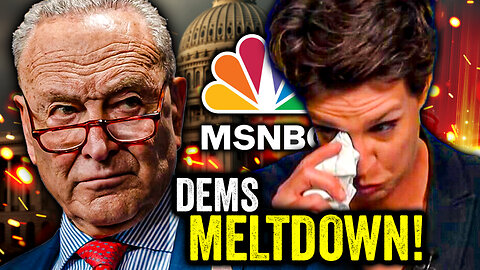 MSNBC LOSES THEIR MINDS as Humiliated Schumer CAVES!!!