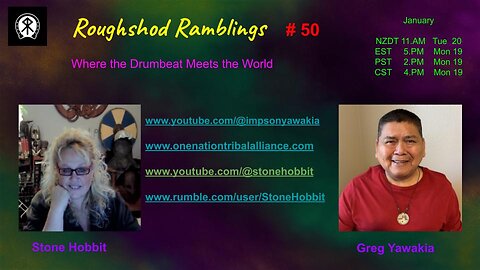 RoughshodRamblings #50 Where the Drumbeat Meets the World