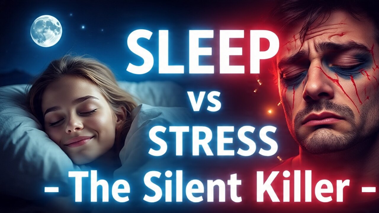 Sleep vs Stress – The Real Silent Killer You’re Ignoring