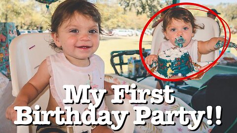 Mackenzie's First Birthday!! HAPPY BIRTHDAY!