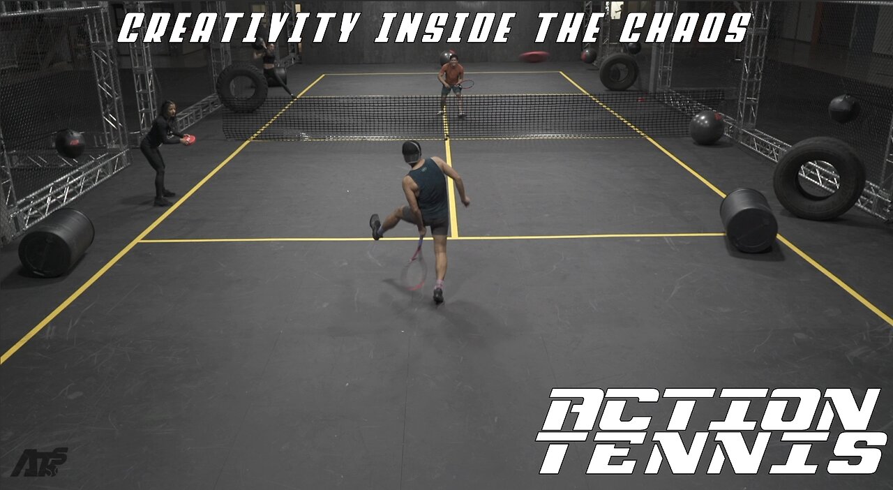 Tricky with a Casual Tweener Lob