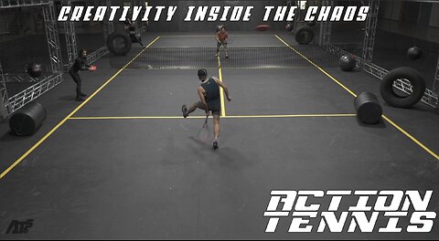 Tricky with a Casual Tweener Lob