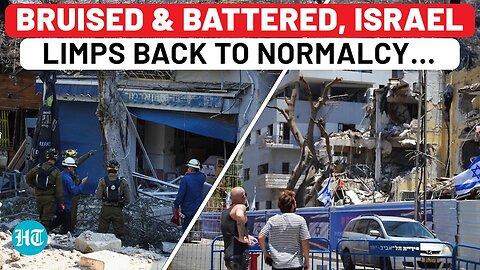 How Israel Is Limping Back To Normalcy After Iran’s Devastating Missile Strikes Over 12 Days