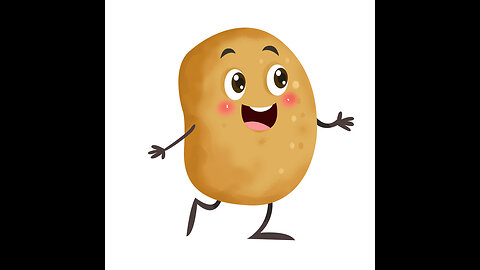 "Potato vs. Fridge: The Cold War Begins 🥔❄️"