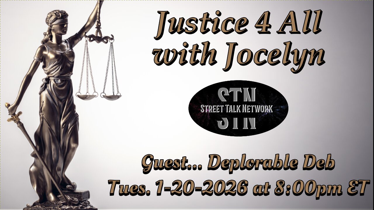 Justice 4 All with Jocelyn 1-20-2026