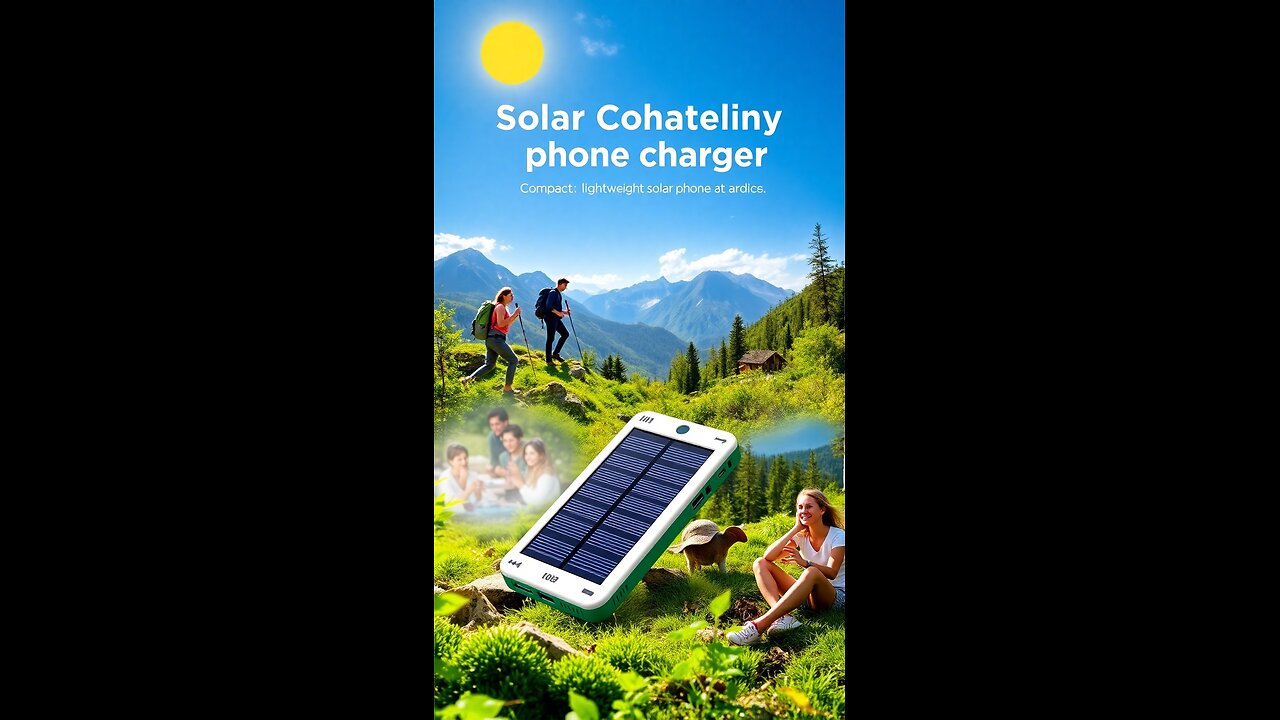 The Life-Saving SOS Solar Phone Charger