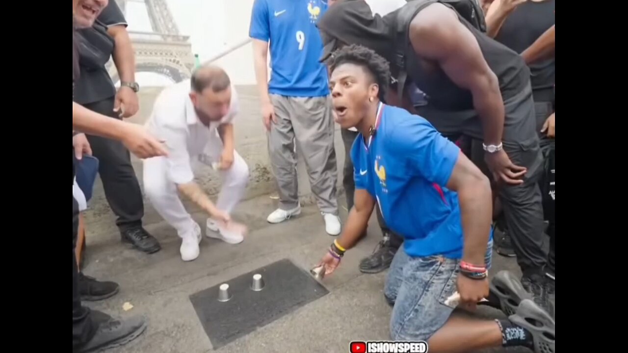 ishowspeed got scammed in France 🇫🇷